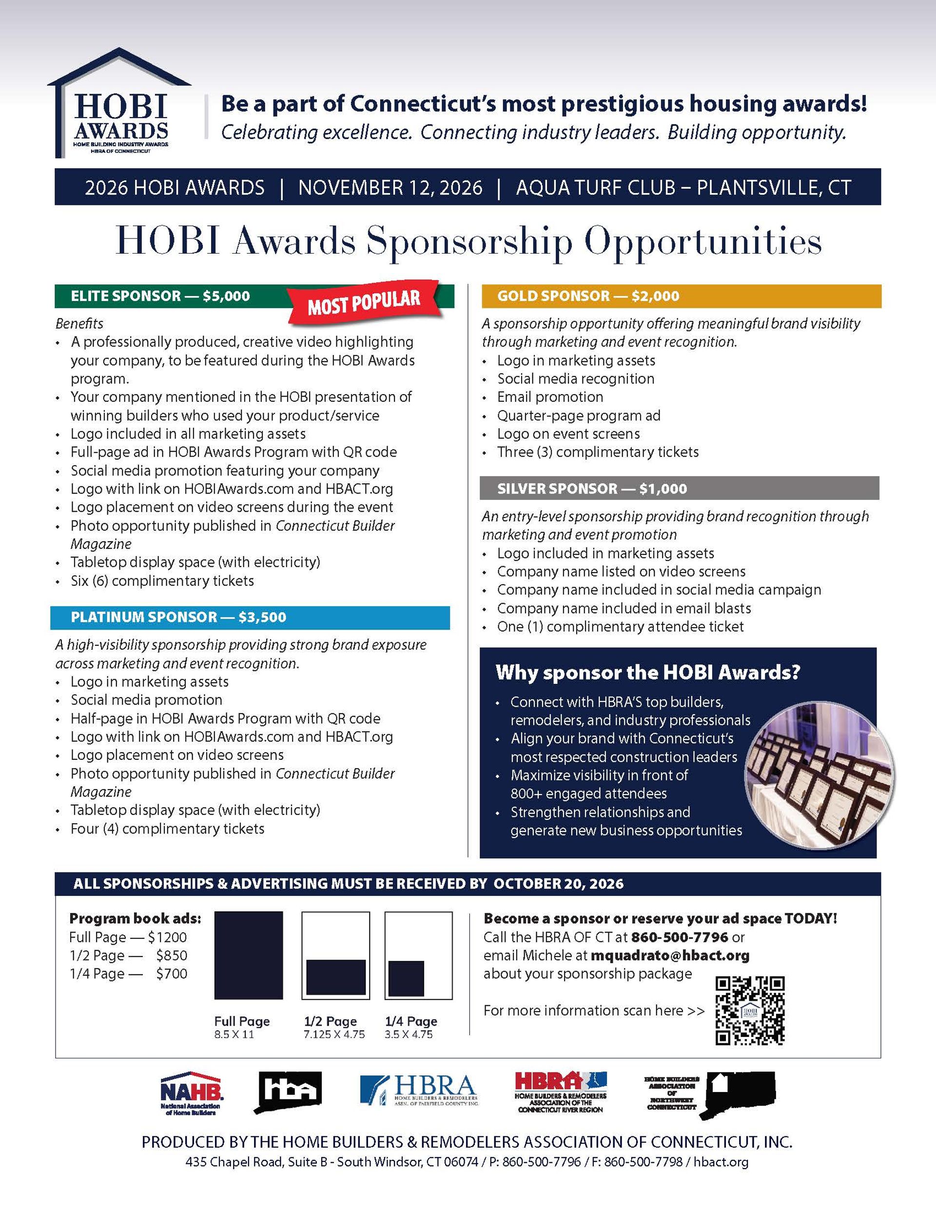 2026 HOBI SPONSOR FLYER